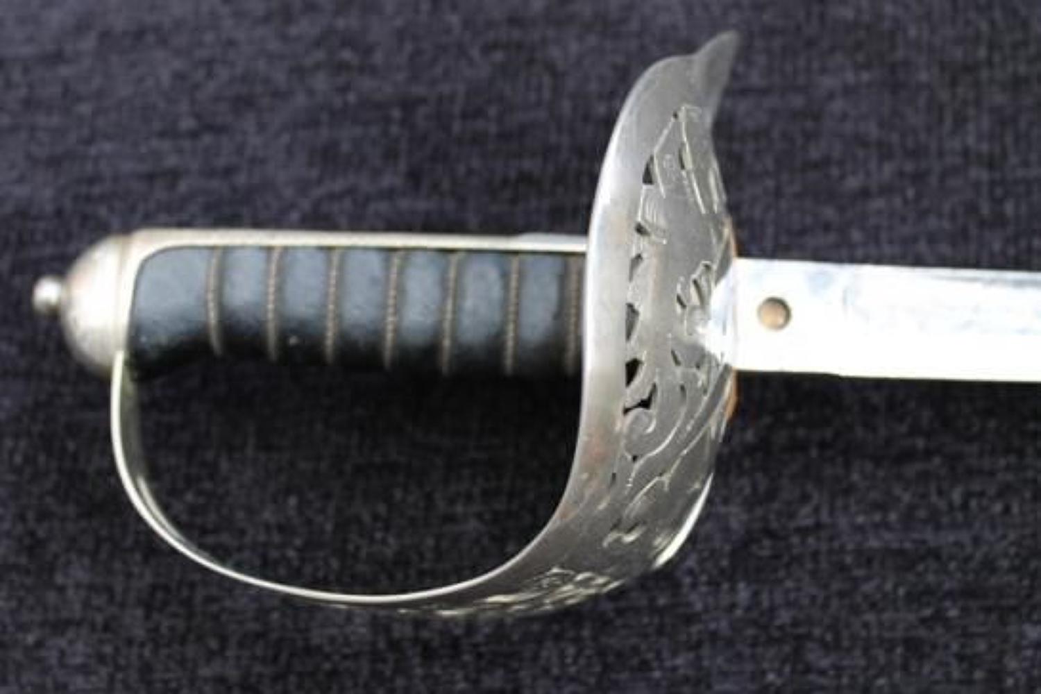 Attributed Royal Engineer's Officers Sword