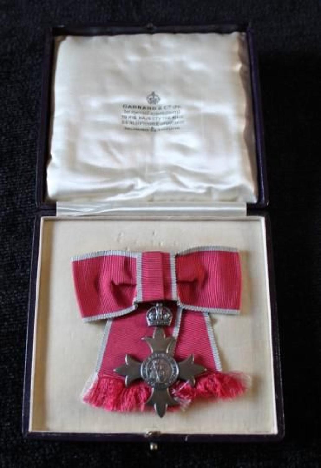 Most Excellent Order of the British Empire MBE
