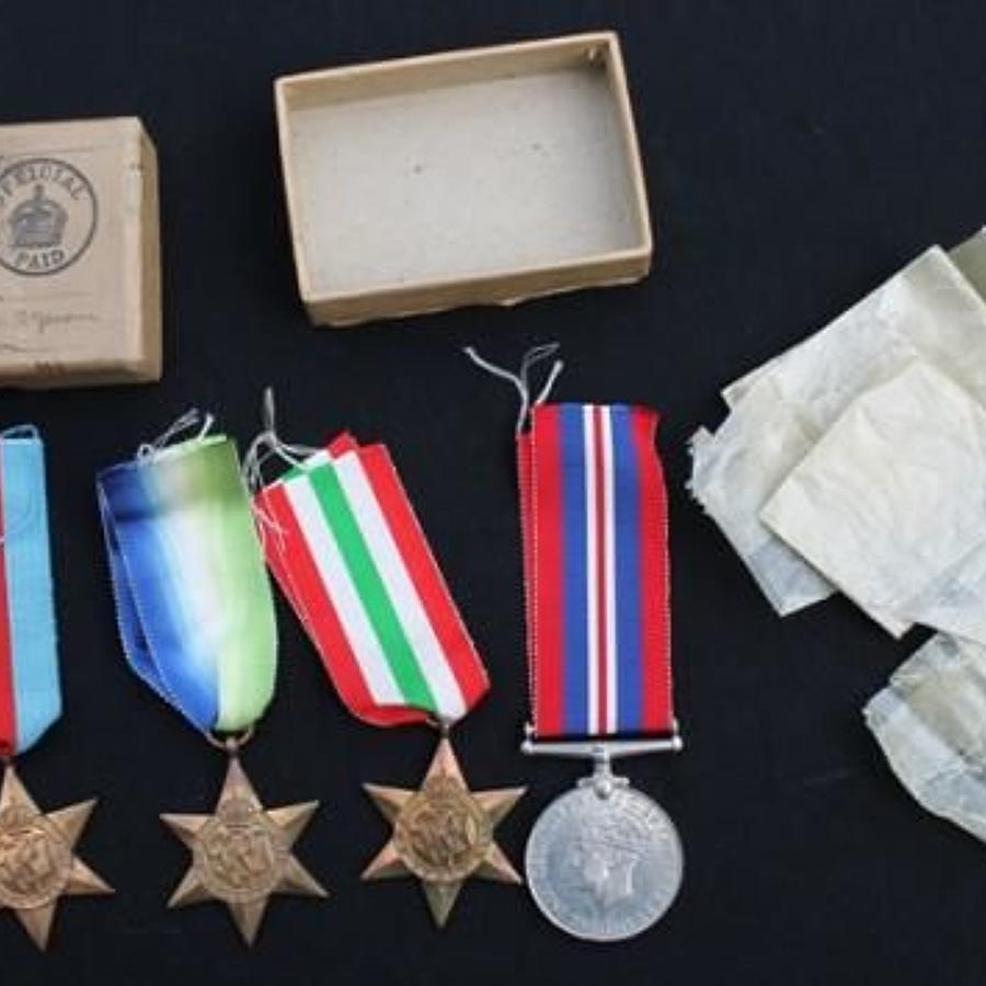 WW2 Royal Navy Medals
