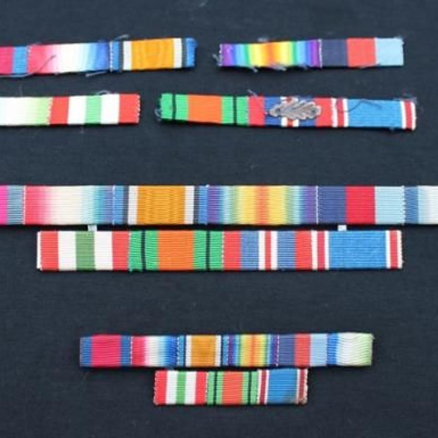 Naval DSO Medal Ribbon Bars