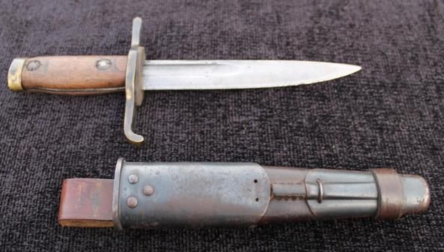 Cut Down SMLE Bayonet Fighting Knife