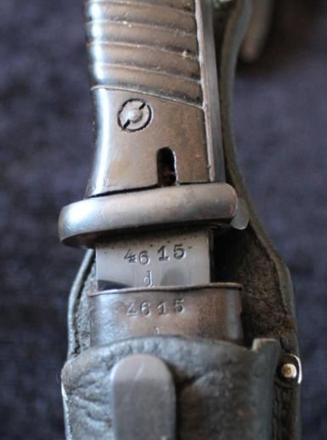 K98 Bayonet With Frog By Berg&Co
