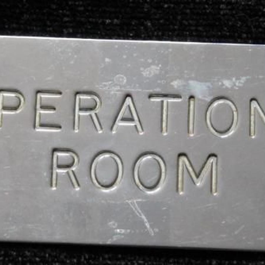 Operations Room Door Plaque
