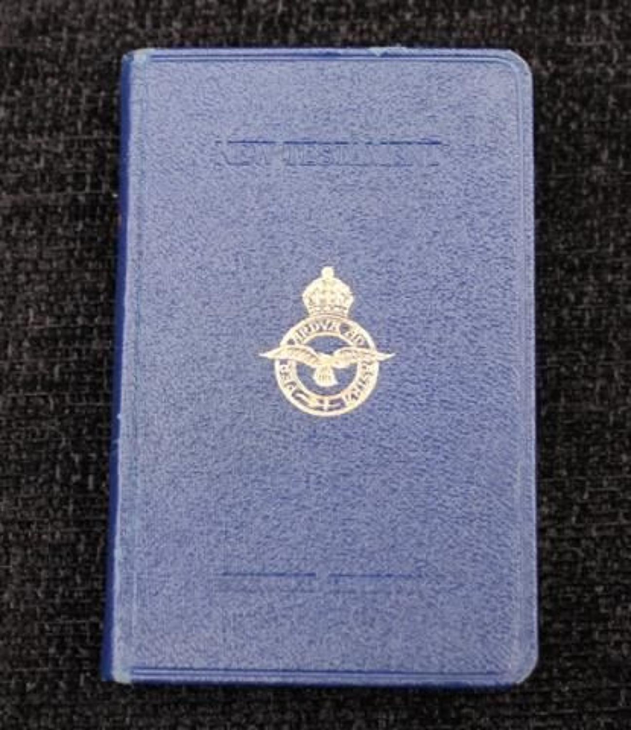 Royal Air Force Service Edition New Testament