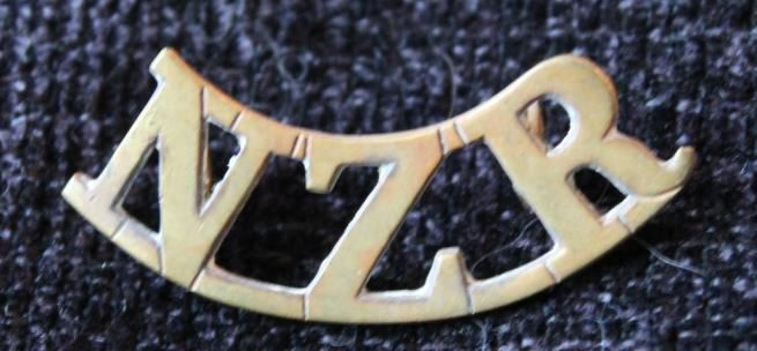 New Zealand Regiment Shoulder Title