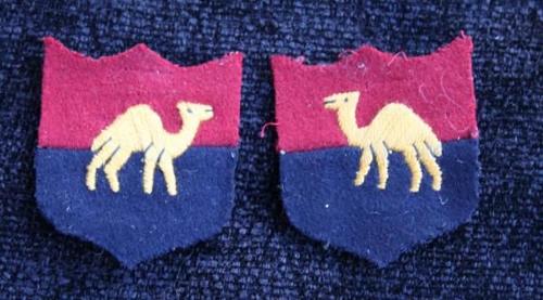 Middle East Command GHQ Cloth Formation Pair