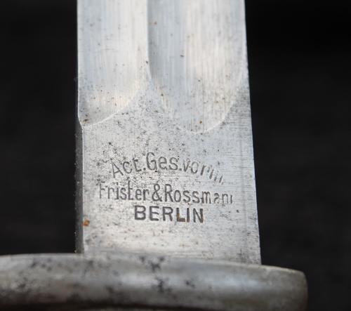 WW1 German Butcher Bayonet