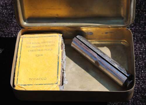 Princess Mary Gift Tin With Partial Contents