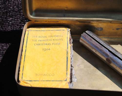 Princess Mary Gift Tin With Partial Contents