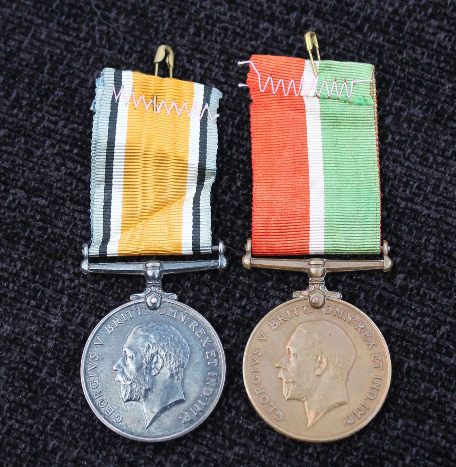 Mercantile Marine War Medal Pair