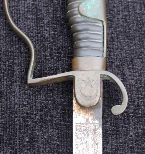 Great War Turkish Officers Sword