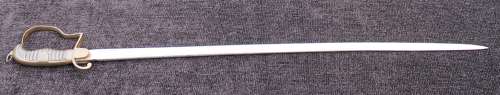 Great War Turkish Officers Sword