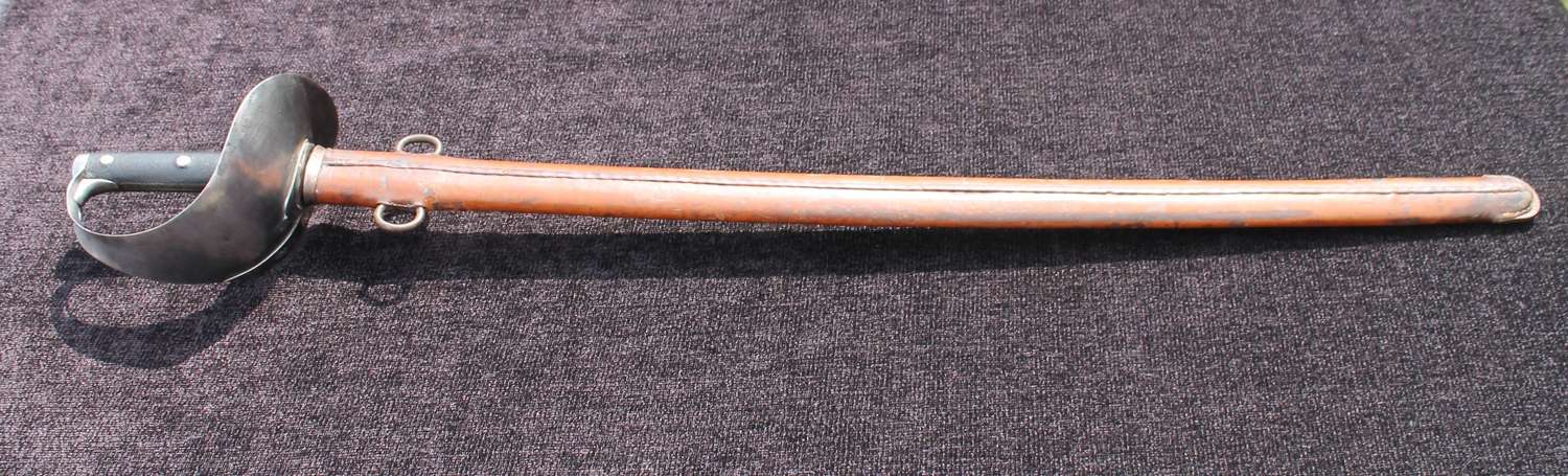 1899 Cavalry Troopers Sword In Experimental Scabbard