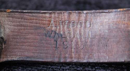 Regimentally Marked 1907 Bayonet, 1914 Patter Frog And Helve Carrier