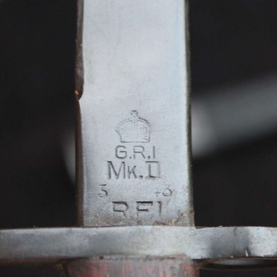 Indian MK II SMLE Bayonet By Rifle Factory Ishapore 1943