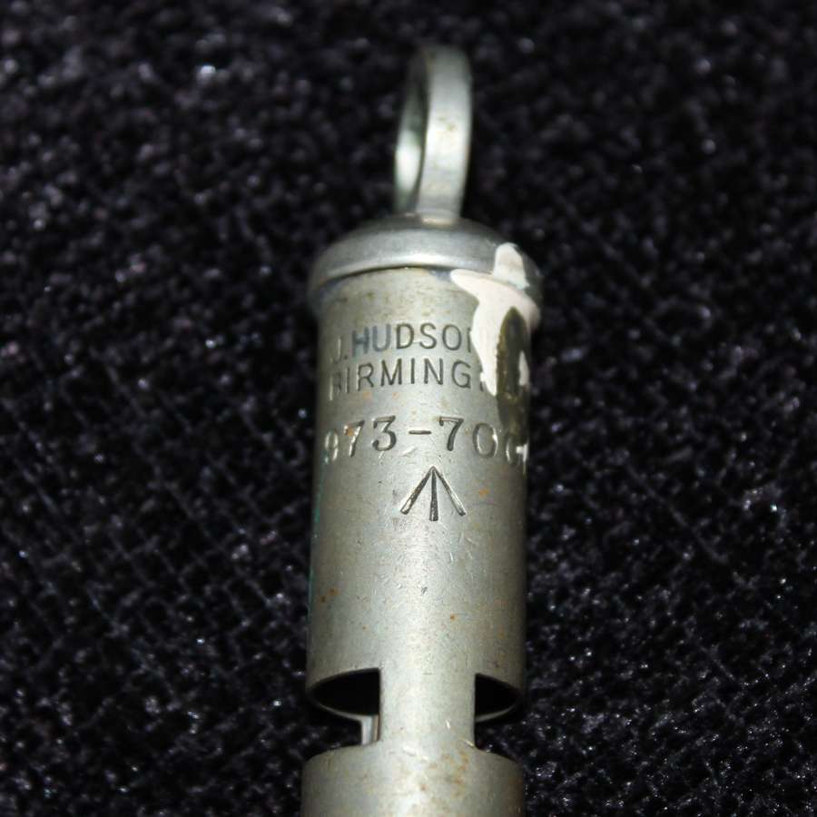 Nickel plated Military Whistle