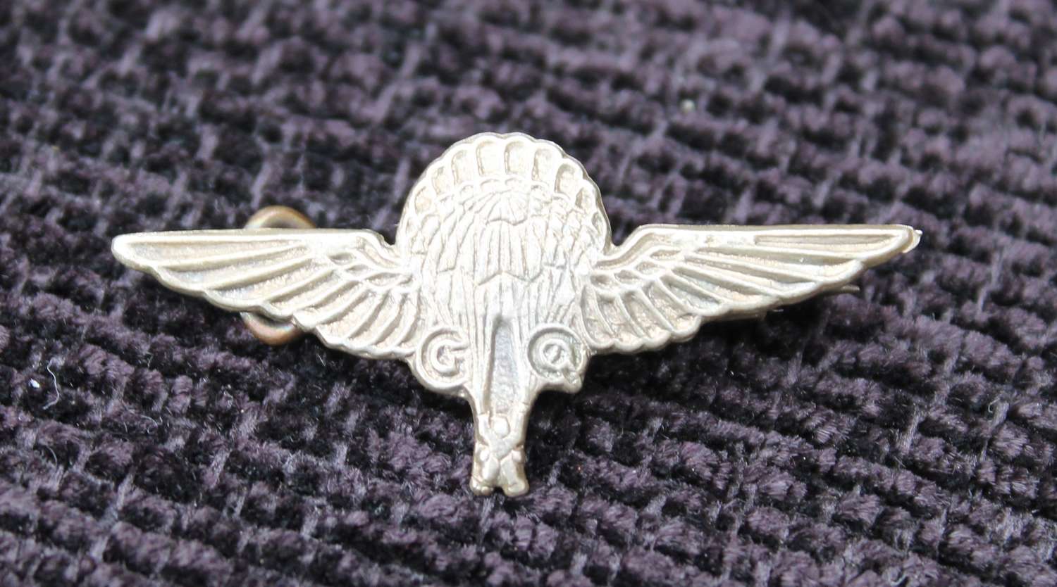 Gregory Quilter Paratroopers Badge