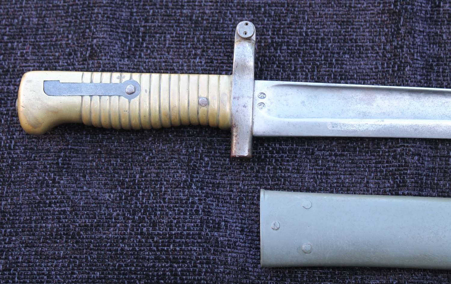 Cut Down Chassepot Bayonet Fighting Knife