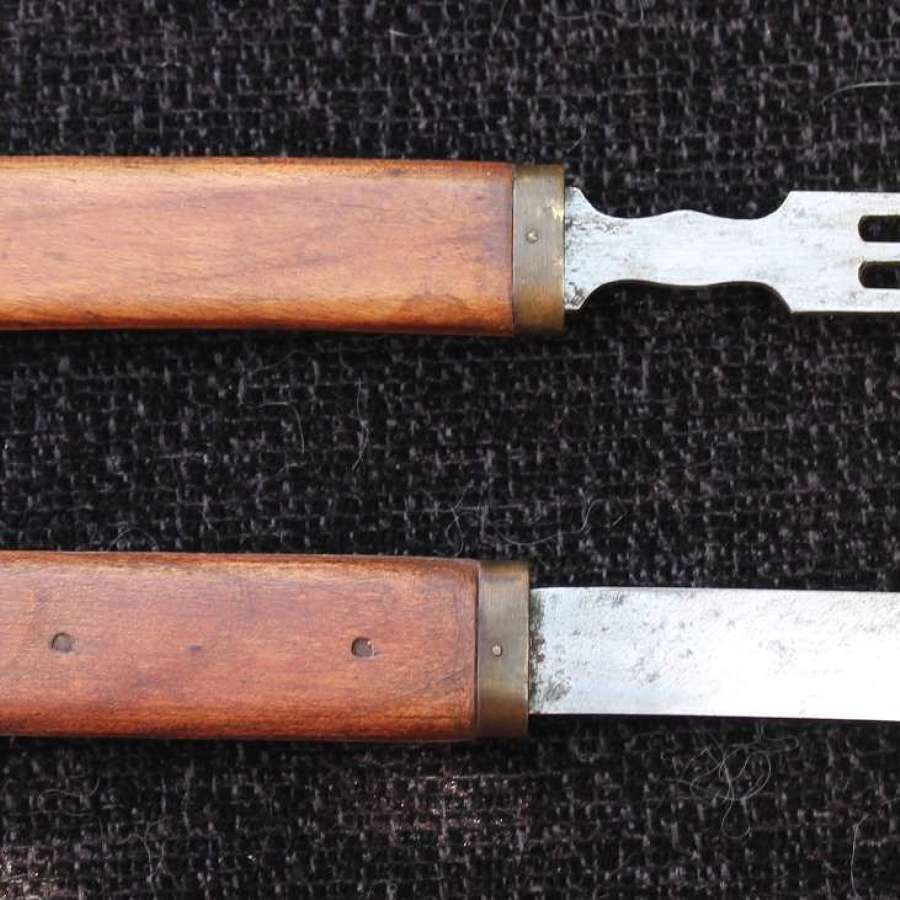 Officers Campaign Knife&Fork Set