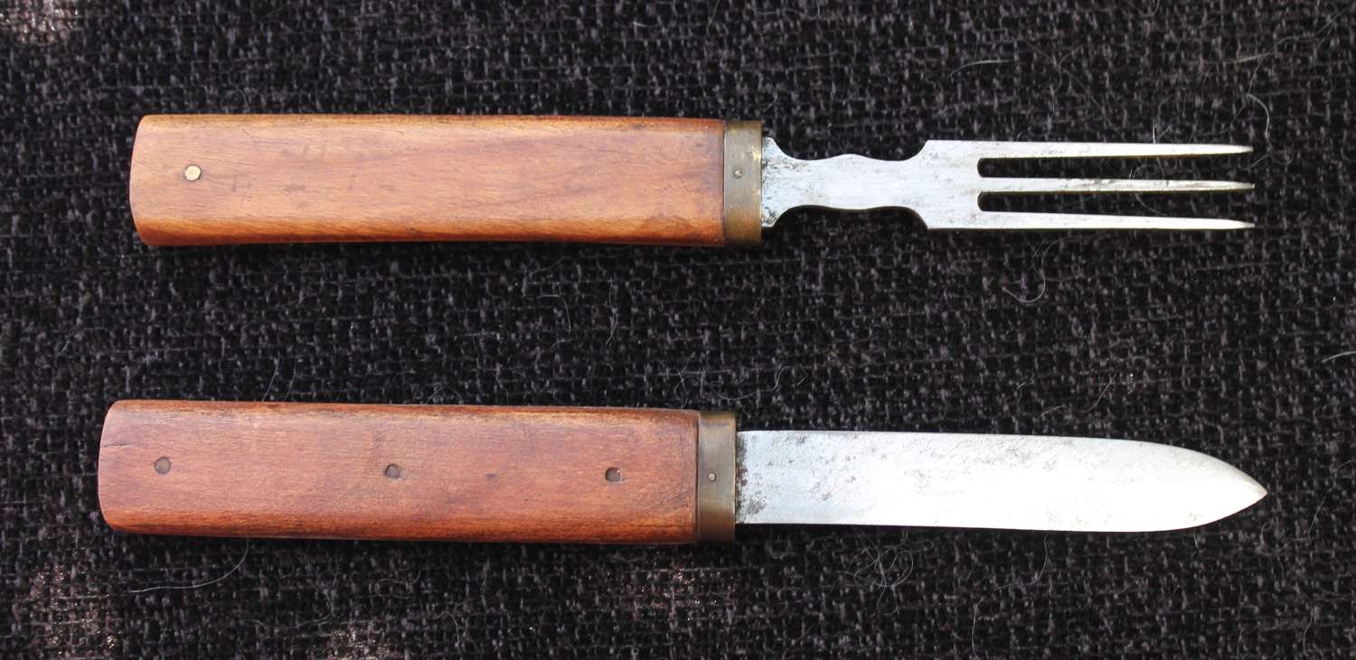Officers Campaign Knife&Fork Set