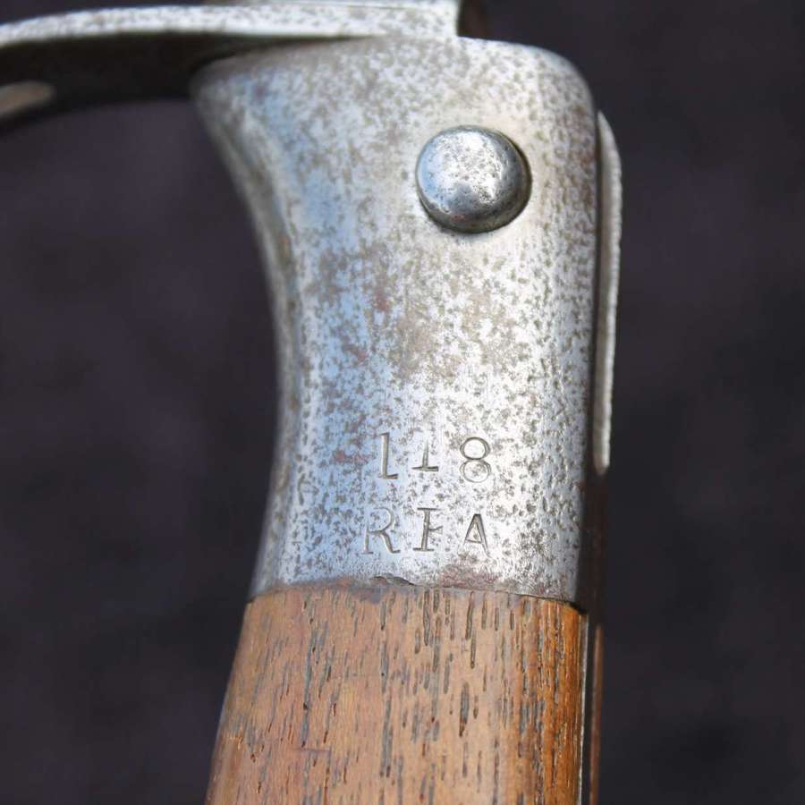1879 Martini Henry Artillery Sawback Bayonet