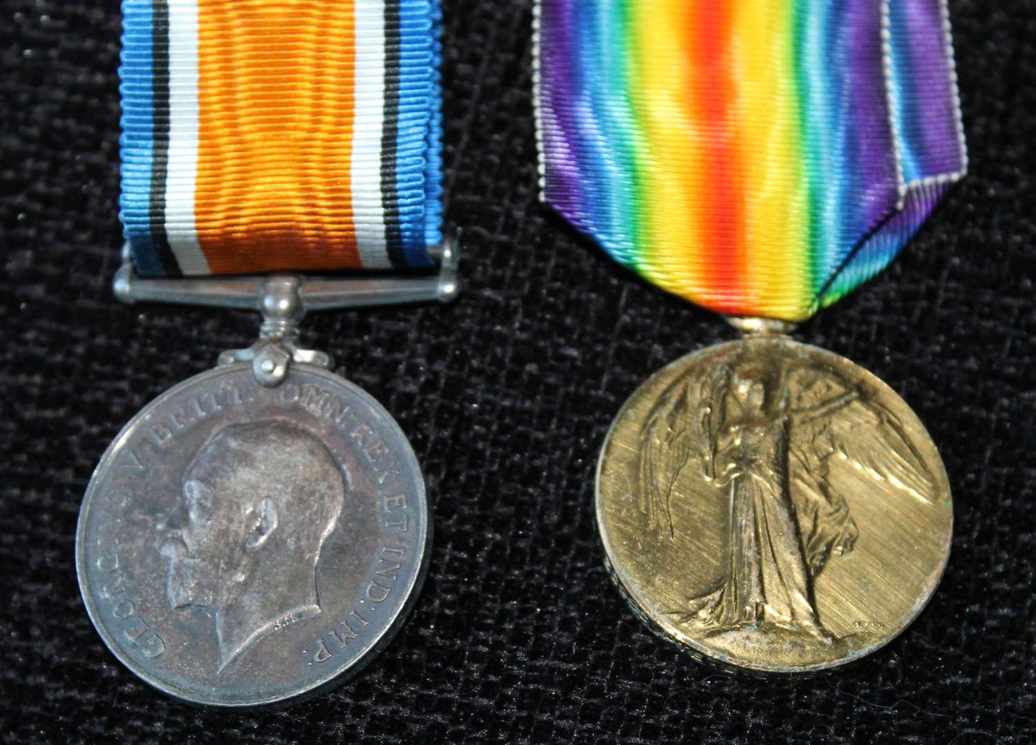 WW1 Medal Pair RFC