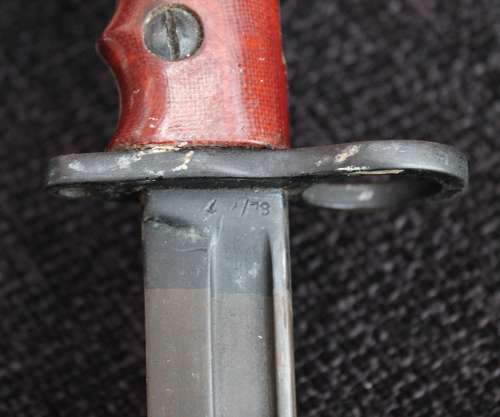 No7 MK1/L Bayonet By Elkington