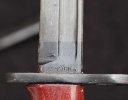 No7 MK1/L Bayonet By Elkington
