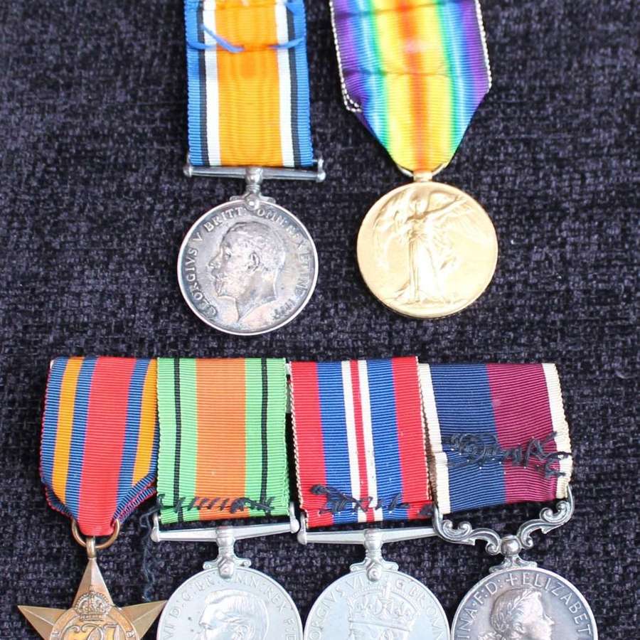 WW1&WW2 Father And Son Medal Group