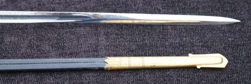 1827 Pattern Royal Navy Officers Sword