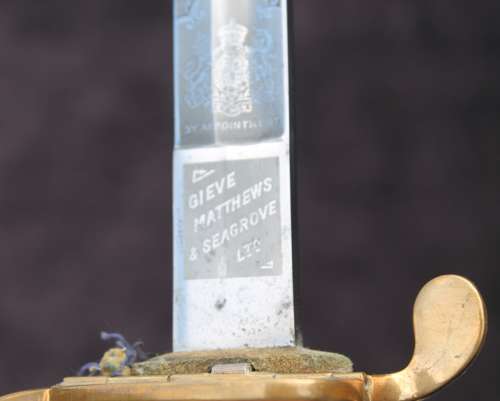 1827 Pattern Royal Navy Officers Sword