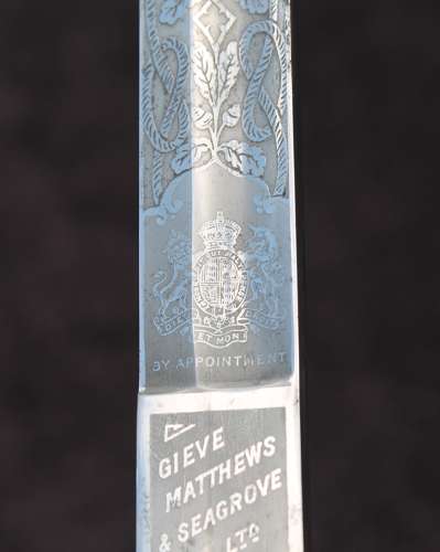 1827 Pattern Royal Navy Officers Sword