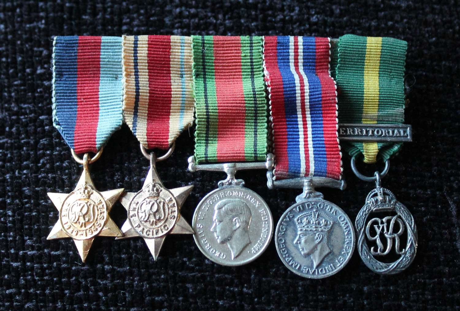 Territorial Decoration Medal Grouping