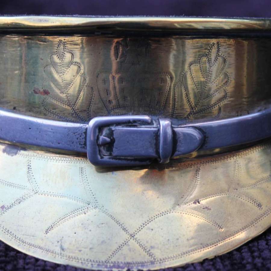 Trench Art Officers Cap