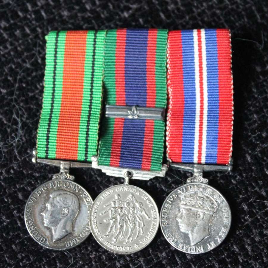 Canadian Miniature Medals