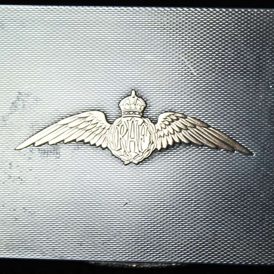 Royal Air Force Silver Presentation Box