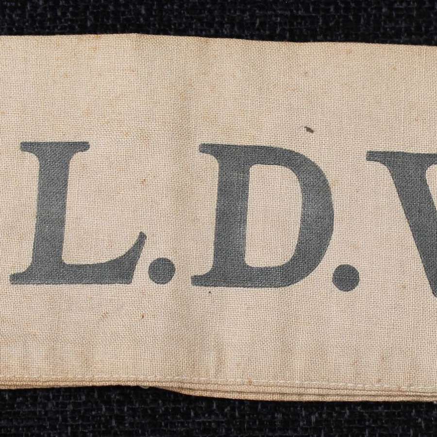 An Original Local Defence Volunteers Armband