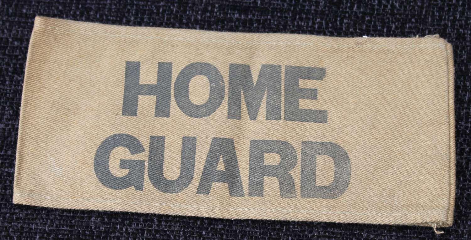 An Original Home Guard Armband
