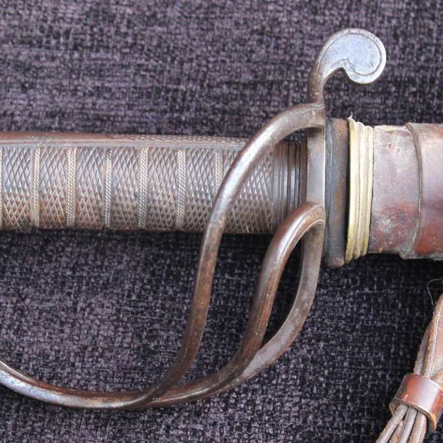 Royal Field Artillery Officers Sword Mons Casualty