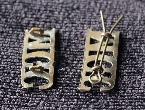 Machine Gun Corps Brass Titles