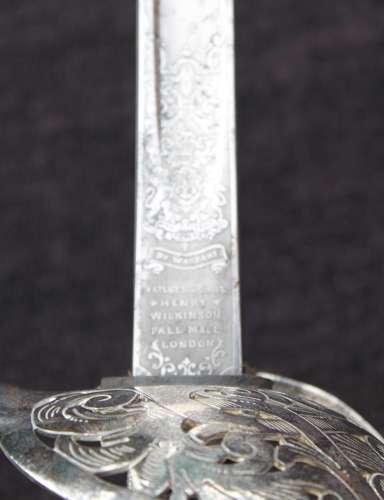 Patent Hilt 1897 Pattern Infantry Officers Sword Worcesters