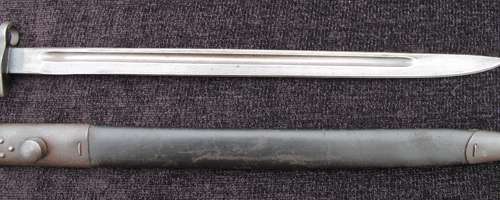 1907 Pattern Bayonet 6th (Territorial) Oxfords