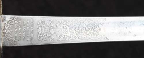 1895 Infantry Officers Sword With Patent Hilt Colonel White