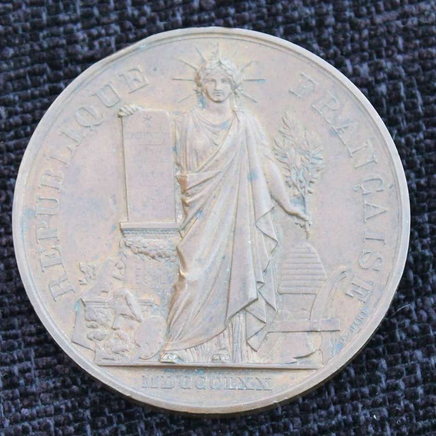 Medal Awarded to French Civilian Pigeon-Keepers (Colombiers Civils)