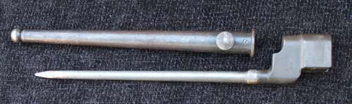Early Singer Made No4 MKII Spike Bayonet