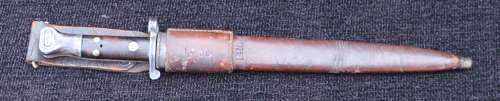 Three Rivet Lee Metford Bayonet