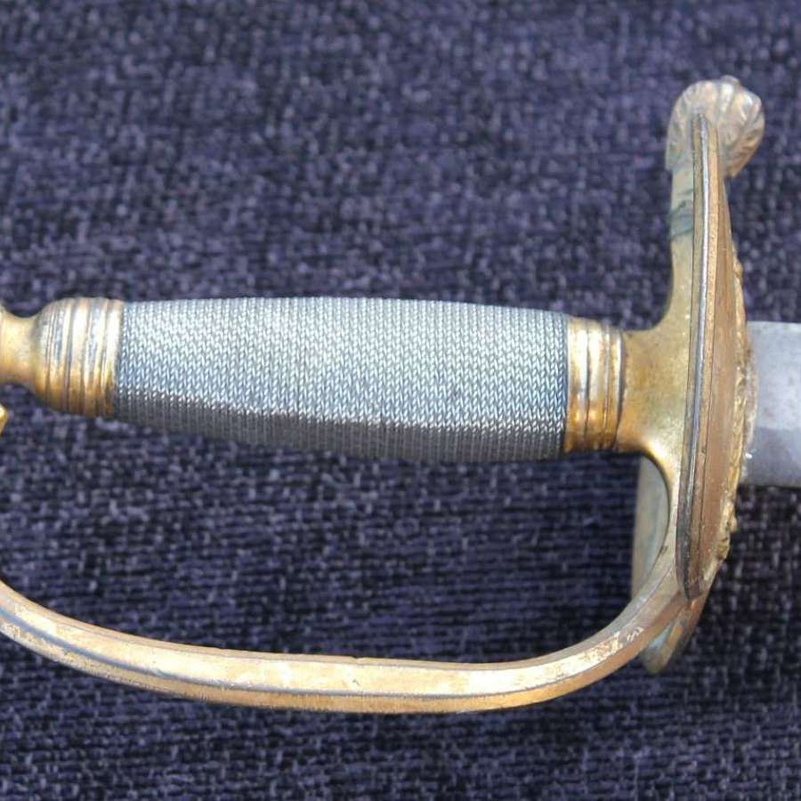 Blue and Gilt 1796 Infantry Officers Sword