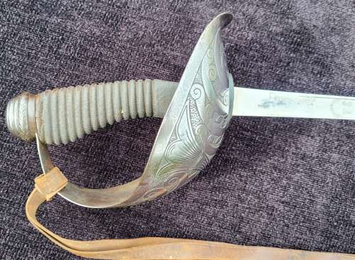 Attributed 3rd Hussars 1912 Pattern Cavalry Officers Sword