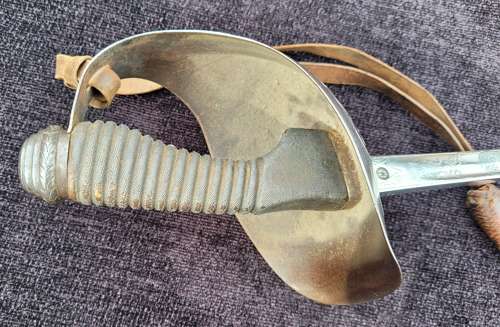 Attributed 3rd Hussars 1912 Pattern Cavalry Officers Sword