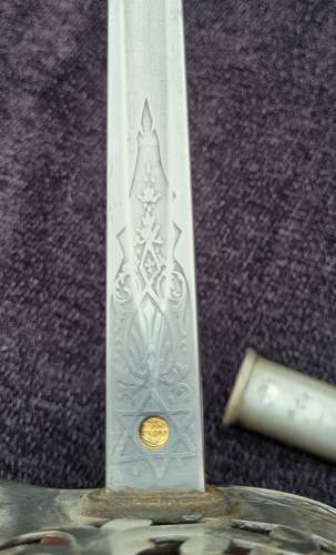 1895 Pattern Infantry Officers Sword By Mole